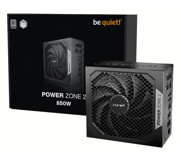 BE QUIET! Power Zone 2 850W 80 PLUS Platinum ATX 3.1 - 1316294 - zdjęcie